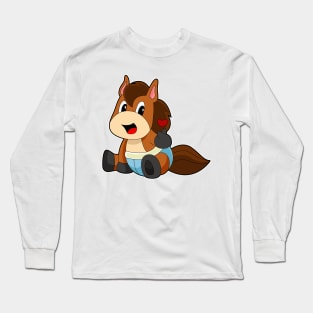 Horse Baby Long Sleeve T-Shirt